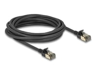 DELOCK – RJ45 Network Cable Cat.8.1 F/FTP Slim Pro 5 m black (80342)