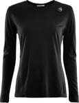 Aclima LightWool Sports Shirt Woman Jet Black, M