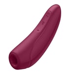 Curvy 1+ beröringsfri sugvibrerande stimulator Rose Red