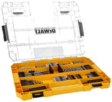 DEWALT - Coffret TOUGHCASE 85 pièces - forets béton et métal et embouts de vissage - DT70763-QZ