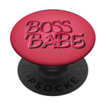 Logo Pretty Boss Babe PopSockets PopGrip Interchangeable