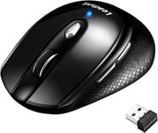 Souris Sans Fil Portable Souris Usb Sans Fil Silencieuse Souris D¿Ordinateur Optique, 4 Boutons, 1600Dpi Avec 3 Niveaux Réglables Pour Windows/Mac/Macbook Pro/Hp/Acer