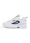 FILA Women's Disruptor CB wmn Sneaker, White Navy, 4 UK