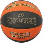 Basketball Ball Spalding Excel TF-500 Orange Dark Orange 7 Plastic [Size 7]