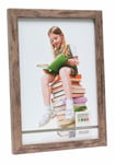 Deknudt Frames S45RH3 Cadre Photo Moulure Bloc Bois Brun 40 x 40 cm