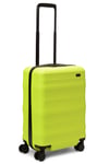 Explorer Luna-Air 55cm Hardside USB Carry-On Suitcase Neon Lime