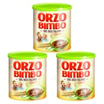 Orzo Bimbo Soluble Barley Drink 3 x 120g - 100% Barley, Coffee Alternative