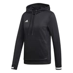 adidas Women's T19 Hoody Sweatshirt, Black/White, S UK