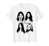 Pretty Little Liars Faces Black And White T-Shirt