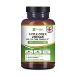 Apple Cider Vinegar Capsules 1300mg with Probiotics & Turmeric - 180 Vegan Caps