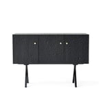 Zanat - Touch Sideboard, 3 doors/Brons, Oljad valnöt - Sideboards - Studioilse - Träfärgad - Trä