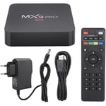 Smart TV Box WIFI TV Box Set-Top Box Lecteur multimédia HDMI pour MXQ-PRO-H3-1 + 8G 110-240V (prise UE) My16852