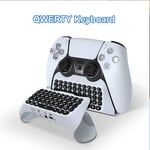 Mini Manette De Jeu Avec Clavier, Bluetooth, Contrôleur Sans Fil, Compatible Avec Sony Ps5, Support Pour Tablette De Jeu, Charge Type-C