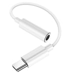 USB Type C TO 3.5mm Audio Jack Headphone Adapter USB-C Cable For Samsung S24 S23