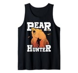 Bear Hunting Funny Wildlife Animals Hunt Tank Top