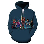 ROBLOX 3D-tryck barn hoodie kappa långärmad tröja toppar A 140cm