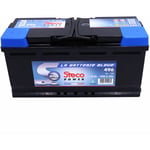 Stecopower - Batterie 12V 110Ah 1000A 393x175x190 mm 496