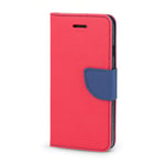 ETUI FOLIO HOUSSE FANCY PORTEFEUILLE POUR APPLE IPHONE 14 PLUS ROUGE BLEU