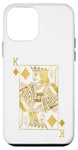 Coque pour iPhone 12 mini Lucky Poker Cards Knight King of Diamonds Game Casino