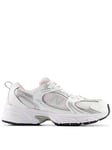 New Balance Older Girls 530 Trainers - White, White, Size 5.5 Older