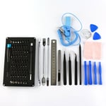 85 en 1 Pro Tech Toolkit, kit outils, outils pour ouvrir, tournevis de précision et 64 embouts (4 mm), pour réparation téléphone, ordinateur