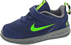 Nike Garçon Unisex Kinder Downshifter 9 RW Chaussures de Trail, Multicolore (Blue Void/Electric Green/Gunsmoke 400), 23.5 EU