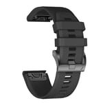 Garmin Instinct 2S Klockarmband i silikon, 20mm - Svart