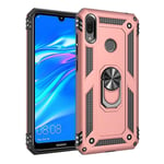 Huawei Bofink Combat Y7 2019 kuoret - Ruusukulta Pinkki