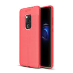 Huawei Mate 20      Leather Texture Case    Red