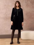 Brora Corduroy Zip Up Dress