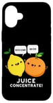 Coque pour iPhone 16 Plus Concentré de jus Funny Fruit Pun