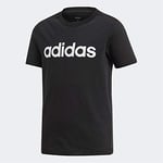 adidas Yb E Lin Tee T- T-Shirt Homme,Noir(Noir/Blanc),M(140)