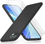 For Xiaomi 11 Lite 5G NE Case Slim Silicone Cover & Glass Screen Protector