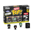 Funko Bitty Pop! Batman 85th - Catwoman 4PK et Une Mini-Figurine Mystère en Surprise - 2.2 Cm - DC Comics Collectionnable - Étagère Empilable Incluse - Idée de Cadeau - Décoration de Gâteaux