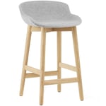 Hyg Bar Stool 65 cm, Grey / Oak