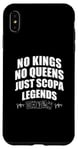 Coque pour iPhone XS Max No Kings No Queens Just Scopa Legends Jeux de cartes drôles Scopa