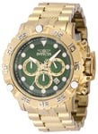 Invicta 47185 Subaqua Poseidon Grøn/Guldtonet stål Ø55 mm