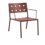 HAY - Balcony Lounge Armchair - Iron red - Loungestoler - Ronan & Erwan Bouroullec - Rød - Metall