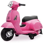 Sähköskootteri lapsille Vespa 35W, fuksia Sun Baby