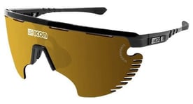 Lunettes scicon aerowing lamon noir   multimirror bronze