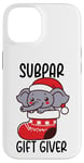 iPhone 14 Ugly Christmas Funny White Elephant Gift Subpar Gift Giver Case