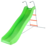 GREEN & ORANGE CRAZY WAVY SLIDE & STEP SET CHILDRENS KIDS GARDEN PLAY AREA NEW