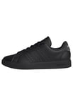 adidas Men's Advantage 2.0 Shoes, Core Black/Orbit Grey/Carbon, 6 UK