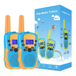 Kearui Kids Walkie Talkie 2Pack, Walkie Talkie for Kids 8 Channels 2 Way Radio