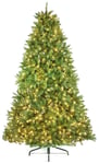 Premier Decorations 7ft Pre lit Newberry Blue Christmas Tree