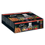 Cesar Natural Goodness kornfri med superfoods 48 x 100 g - Kasseroler i saus (laks, kylling, biff, kalkun)