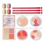 FantasyDay Coffret Maquillage Femme Kit de Maquillage Complet Mallette Maquillage Fille Xmas All in one Makeup Gift Set avec Ombres Paupière Rouge Lèvre Pinceaux Correcteur Mascara Fard à Joues Poudre