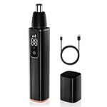 Nose Hair Trimmer for Men USB Rechargeable Ear Nose Hair Trimmer with LCD8930