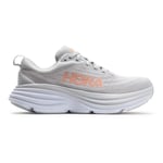 HOKA ONE ONE Bondi 8 Textile Löparskor för Kvinnor, Låg Profil Grey 41