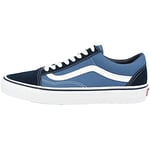 Vans Mixte UA Old Skool Baskets, Bleu (Navy), 38.5 EU